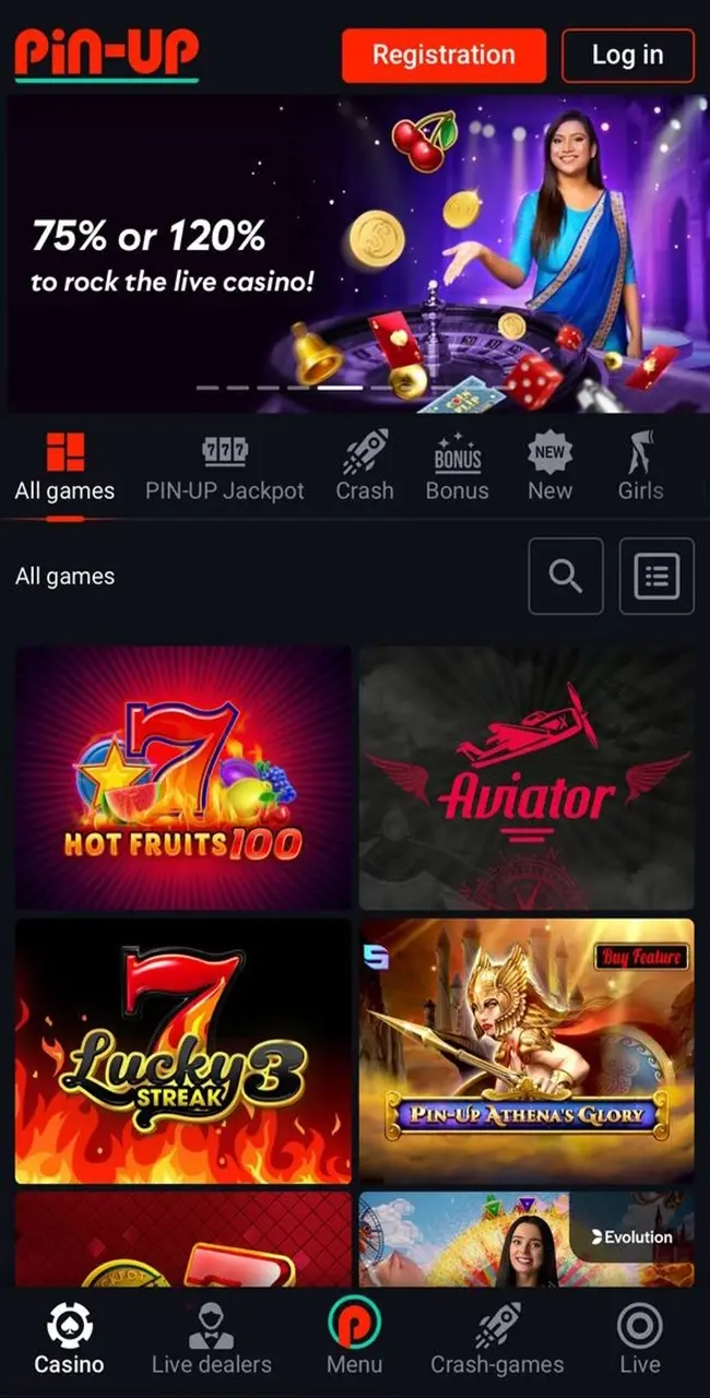 User-Friendly Interface for Seamless Navigation. Online Casino.