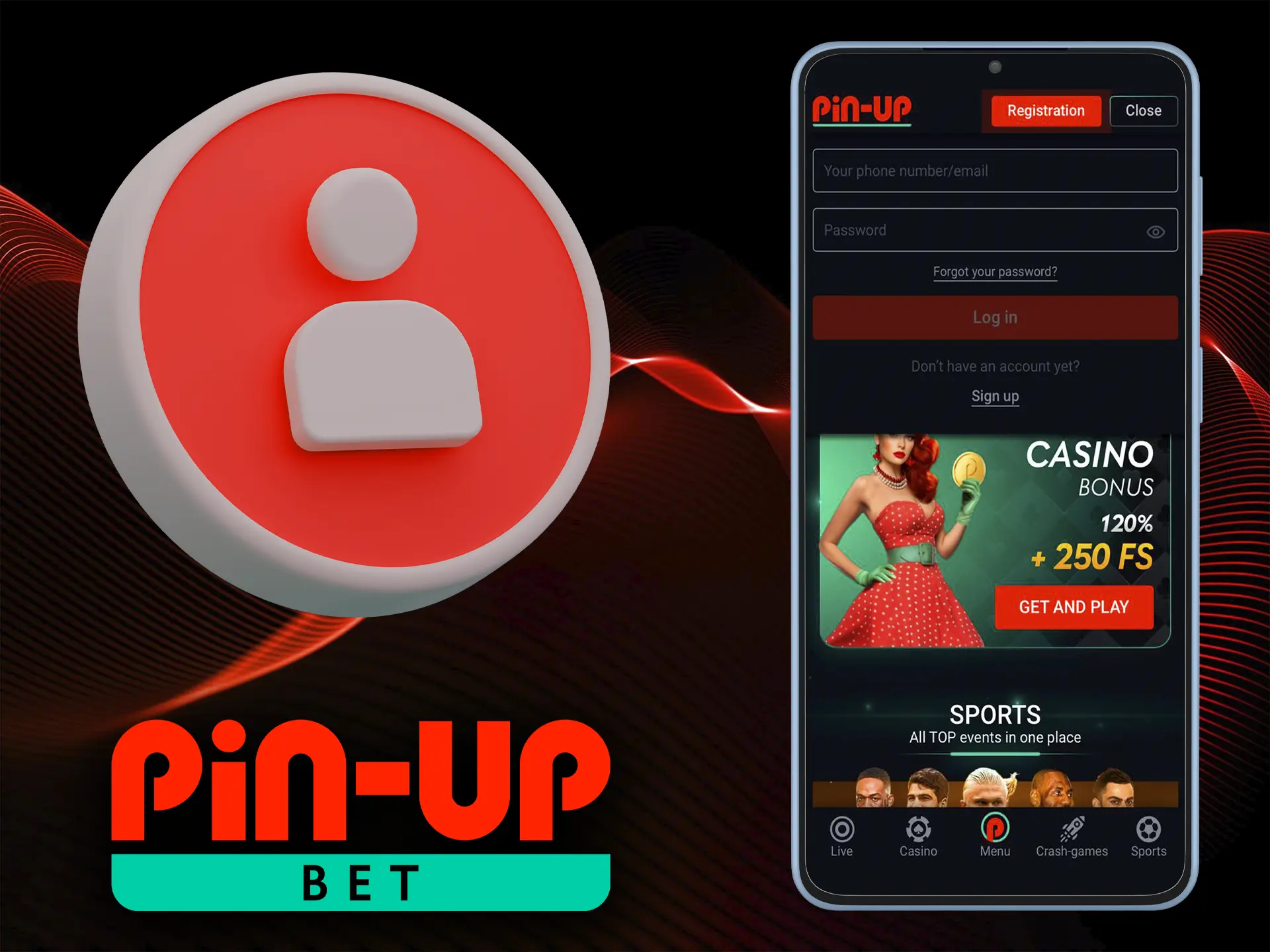 Secure your account with Pin Up login