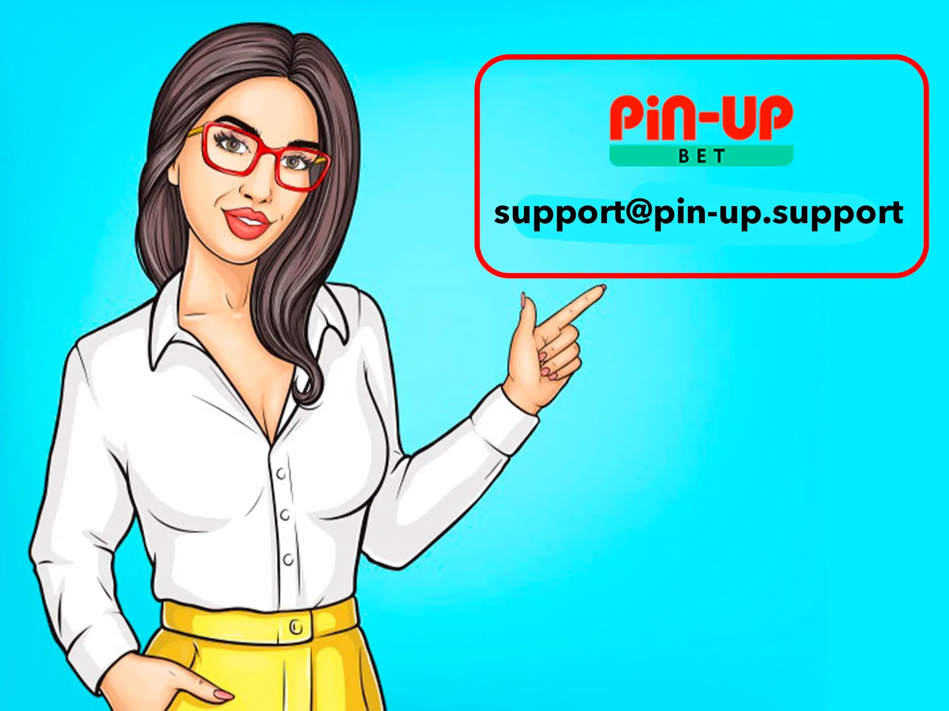 Email Support for Detailed Assistance with Pin Up